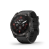 Garmin epix Pro (Gen 2) Sapphire, 51 mm, Carbon Gray DLC Titanium, Black band