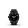 Garmin fenix 7S Pro Sapphire Solar, Carbon Gray DLC Titanium, Black Band