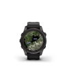 Garmin fenix 7S Pro Sapphire Solar, Carbon Gray DLC Titanium, Black Band