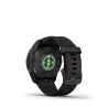 Garmin fenix 7S Pro Sapphire Solar, Carbon Gray DLC Titanium, Black Band