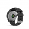 Garmin fenix E - 47mm, AMOLED, Stainless Steel/Graphite, Black band