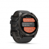 Garmin fenix 8 - 51mm, AMOLED, Sapphire, Carbon Gray DLC Titanium, Black/Pebble Gray band