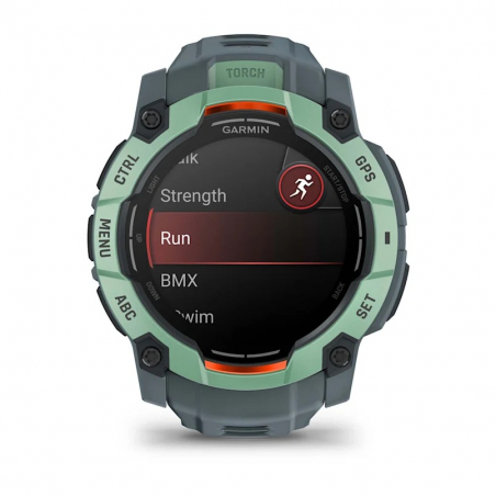 Garmin Instinct 3 AMOLED 50mm, Neo tropic, Twilight silicone band