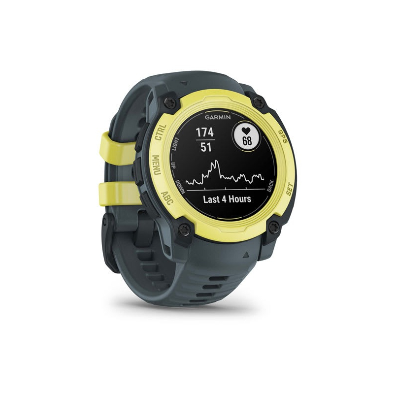 Garmin Instinct E 40mm, Electric lime, Twilight silicone band